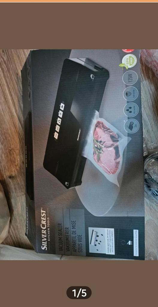 SilverCrest Vacumeermachine - Nieuw in doos!, Witgoed en Apparatuur, Slowcookers, Nieuw, Timer, Ophalen of Verzenden