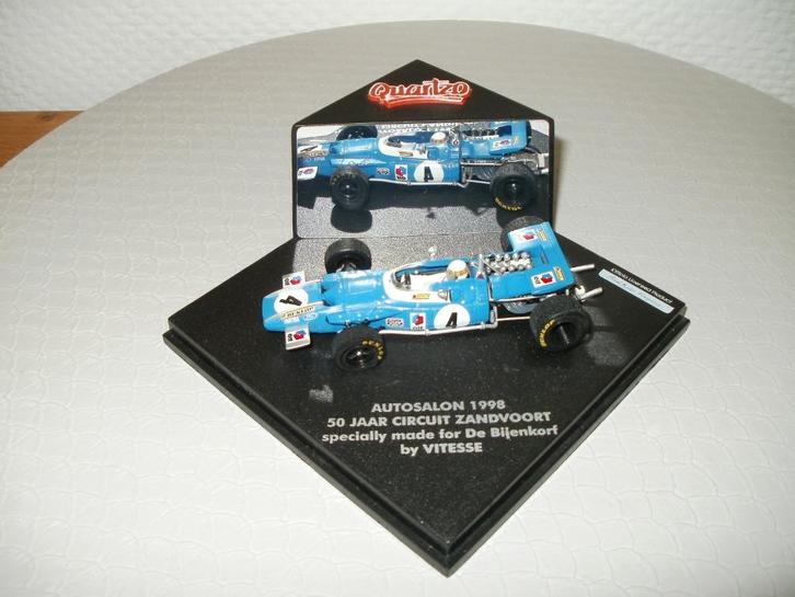 3x Formule 1 auto schaal 1-43 uit het verleden., Hobby en Vrije tijd, Modelauto's | 1:43, Zo goed als nieuw, Auto, Overige merken