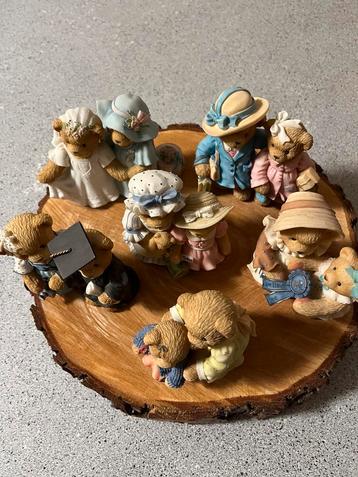 Cherished Teddies, complete dochter en moeder serie beschikbaar voor biedingen
