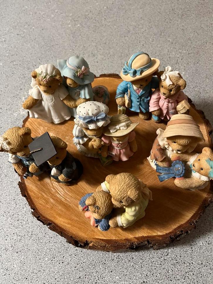 Cherished Teddies, complete dochter en moeder serie, Verzamelen, Beren en Cherished Teddies, Zo goed als nieuw, Beeldje, Cherished Teddies
