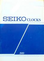 Catalogus Seiko Clocks - 1989., Verzenden, Zo goed als nieuw