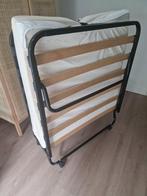 Opklapbaar bed met matras, Huis en Inrichting, Ophalen, Gebruikt, Eenpersoons, 200 cm