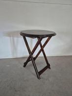 Vintage houten opklapbaar tafeltje butler tafel, Ophalen of Verzenden