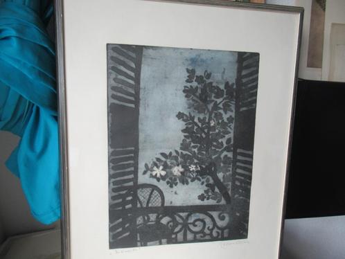 Jeanne Bieruma Oosting, Antiek en Kunst, Kunst | Etsen en Gravures, Ophalen of Verzenden