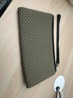Groen flexibel makeup tasje met rits, Ophalen of Verzenden, Zo goed als nieuw, Groen, Softcase