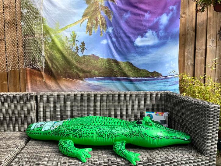 🐊 Intex groene Opblaas Krokodil, Kinderen en Baby's, Speelgoed | Buiten | Opblaasfiguren, Ophalen