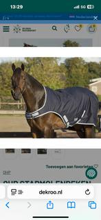 QHP stapmolendeken 200 gram 145/195cm, Dieren en Toebehoren, Ophalen of Verzenden, Zo goed als nieuw