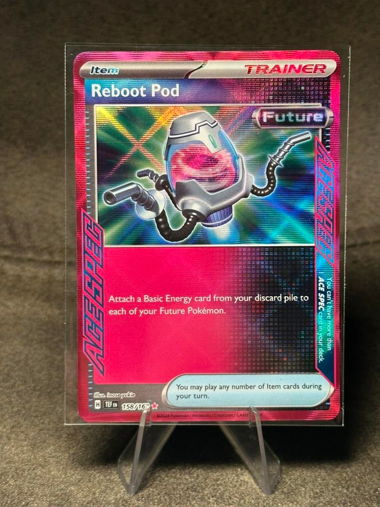 Reboot Pod #158 158/162 (Pokemon Temporal Forces), Ophalen of Verzenden, Zo goed als nieuw