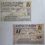 TT Assen gebruikte entree kaarten TT 2006 - 2024, Ophalen, Gebruikt, Motoren