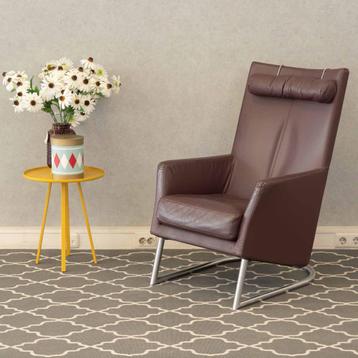 1x Montis Madonna fauteuil - aubergine beschikbaar voor biedingen