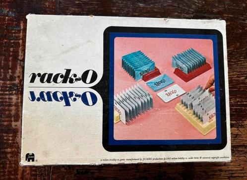 Racko Rack-o Jumbo 1965 compleet, Hobby en Vrije tijd, Gezelschapsspellen | Kaartspellen, Gebruikt, Ophalen of Verzenden
