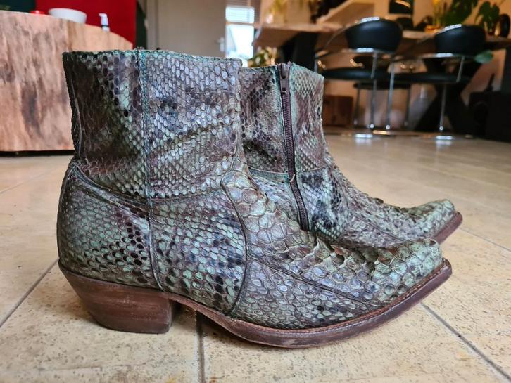 Sendra python boots mt 43 groen.Cowboy western laarzen.Groen, Kleding | Heren, Schoenen, Boots, Overige kleuren, Ophalen of Verzenden