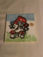 Kabouter schilderijtje met gouden rand, Ophalen of Verzenden