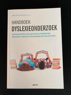 Handboek dyslexieonderzoek, Ophalen of Verzenden, Nieuw, HBO