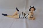 Vintage Moritz Pin up girl Art Deco stijl figurine, Ophalen of Verzenden