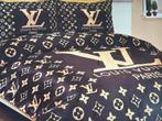 LV x Versace Dekbedovertrek - 2-Persoons - Nieuw, Huis en Inrichting, Slaapkamer | Beddengoed, Ophalen, Zwart, Dekbedovertrek