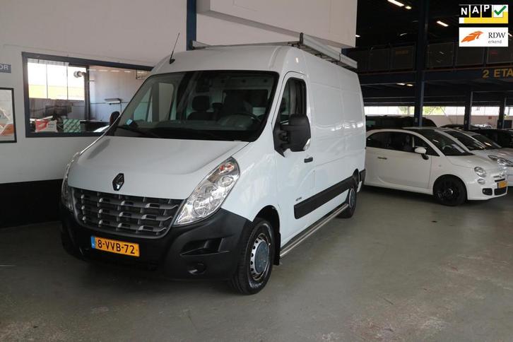 Renault Master T33 2.3 dCi L2H3 AUTOMAAT/ KEURIGE BUS/ NAP, Auto's, Bestelauto's, Bedrijf, Te koop, ABS, Airconditioning, Boordcomputer