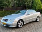 Mercedes-Benz CLK-klasse Cabrio 200 K. Avantgarde 2003 leer!, Auto's, 1660 kg, Achterwielaandrijving, Gebruikt, Beige