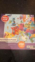 Puzzel europa, Kinderen en Baby's, Speelgoed | Kinderpuzzels, Ophalen, Meer dan 50 stukjes, Zo goed als nieuw, 6 jaar of ouder