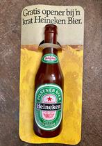 Bier opener Heineken jaren 70, Ophalen of Verzenden, Zo goed als nieuw, Flesopener, Heineken