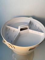 Retro oranje kruk / naaikruk , Flair, jaren 60, Kunststof, Gebruikt, Onbekend, Ophalen of Verzenden