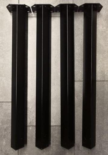 Meubelpoot Zwart - 4 stuks beschikbaar voor biedingen