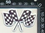 Sticker: Karten (11) - Finish vlag, Verzenden, Zo goed als nieuw, Sport