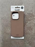 Holdit siliconen telefoonhoesje iPhone 15pro bruin beige, Ophalen of Verzenden, Nieuw