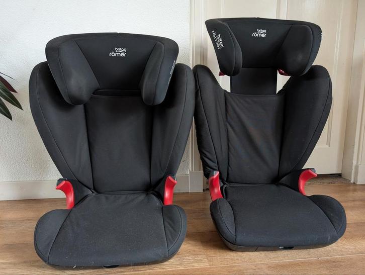 2x Britax Römer Kid II autostoel, Kinderen en Baby's, Autostoeltjes, Gebruikt, Romer, 15 t/m 36 kg, Autogordel, Verstelbare rugleuning