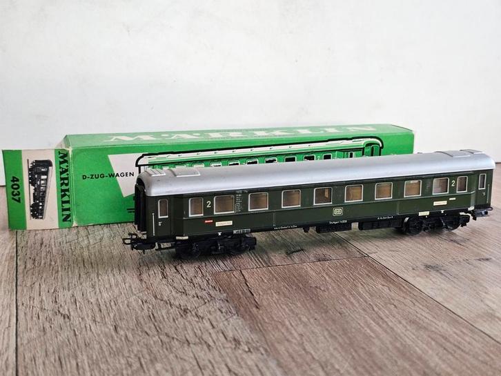 Modeltrein Ho marklin D-rijtuig in doos, Hobby en Vrije tijd, Modeltreinen | H0, Zo goed als nieuw, Wagon, Wisselstroom, Märklin