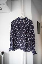Blouse met bloemenpatroon Studio Anneloes maat L, Studio Anneloes, Blauw, Maat 42/44 (L), Ophalen of Verzenden