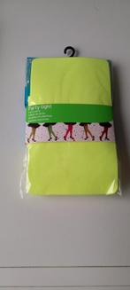 Neon groene panty / 2 stuks, Kleding | Dames, Carnavalskleding en Feestkleding, Carnaval, Nieuw, Accessoires, Ophalen