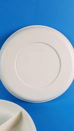 Tupperware hapjesschaal 5 vakken wit, met deksel. S0, Tweedehands verkoop, Tweedehands verkoop, Gebruikt, Wit