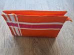 Lancaster Monaco toilettas make-up oranje, Ophalen of Verzenden, Zo goed als nieuw, Dame