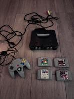 Nintendo 64 game consule met 1 controller en 4 spellen, Spelcomputers en Games, Games | Nintendo 64, Gebruikt, Overige genres