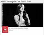 ✅ 2x zitplaats tickets Olivia Rodrigo’s GUTS tour Ziggo Dome, Tickets en Kaartjes, Mei, Drie personen of meer