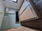 2 persoons bed Lofty met opslag 180cm*200 cm, Huis en Inrichting, Tweepersoons, Ophalen of Verzenden, Zo goed als nieuw, 180 cm