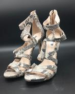 Guess hoge hakken sandalen 37, Ophalen of Verzenden, Zo goed als nieuw, Beige, Sandalen of Muiltjes