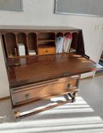 Engels eiken klepbureau, anno 1900, Ophalen, Gebruikt
