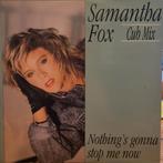 Samantha Fox - Nothing's gonna stop me now 12" maxi single, Ophalen of Verzenden, 1980 tot 2000, Gebruikt, 12 inch
