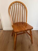 Stoel Windsor stijl, Huis en Inrichting, Stoelen, Ophalen, Gebruikt, Bruin, Eén