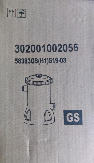 Bestway Flowclear zwembadpomp, model 58383 (NIEUW)! beschikbaar voor biedingen