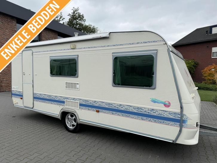 Adria Unica B 502 LS / enkele bedden / zakluifel, Caravans en Kamperen, Caravans, Bedrijf, tot en met 4, 1000 - 1250 kg, Overige