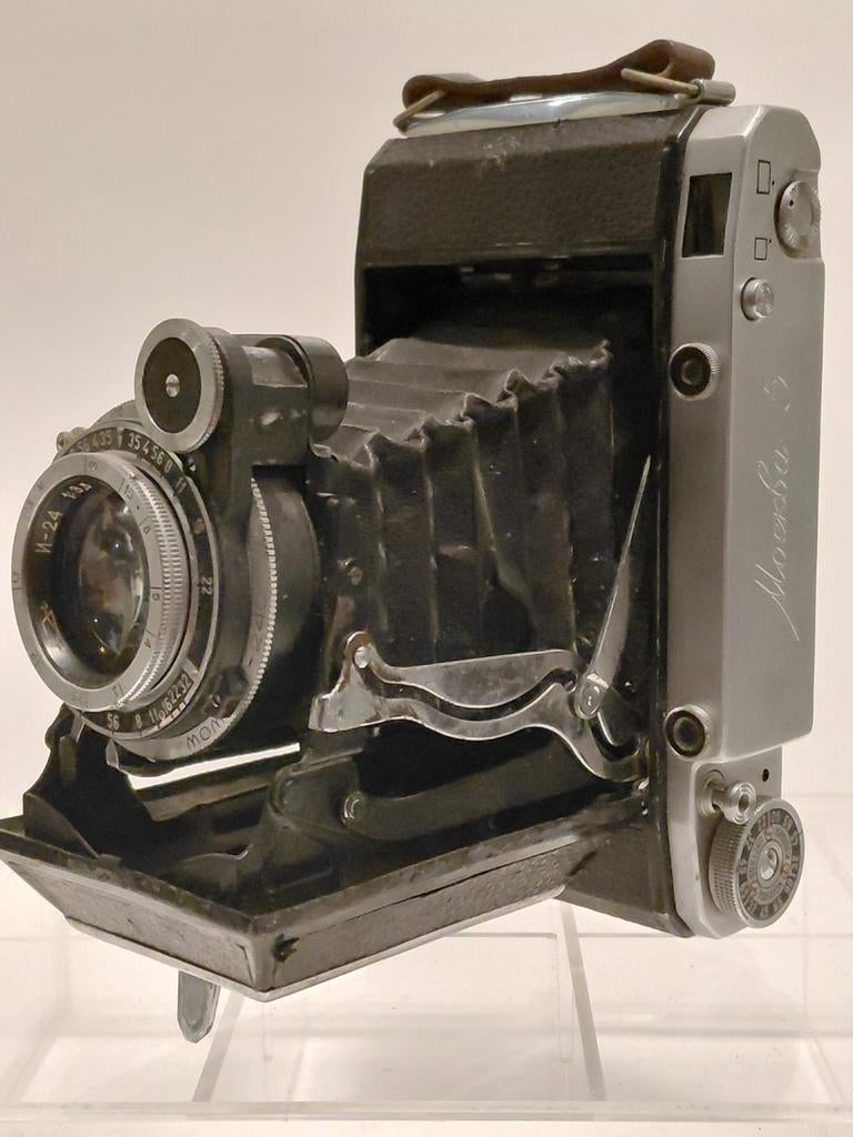 Moskwa 5 camera USSR, Verzamelen, Fotografica en Filmapparatuur, Ophalen of Verzenden, 1940 tot 1960, Fototoestel