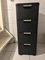 Curver Style Ladesysteem - 4x14L donkerblauw, Huis en Inrichting, Kasten | Ladekasten, Ophalen, Gebruikt, 3 of 4 laden, Minder dan 100 cm