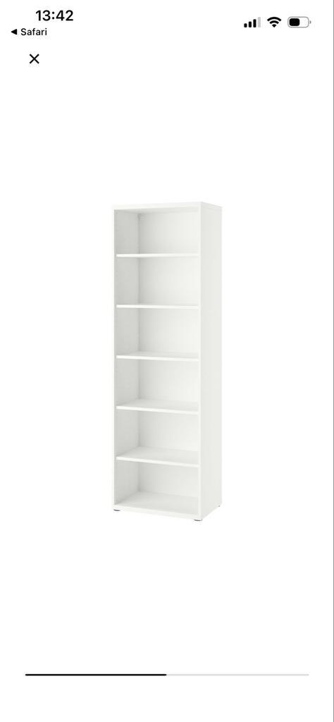 Besta (IKEA) open kast met 5 planken 40x60x193cm, Huis en Inrichting, Kasten | Boekenkasten, Gebruikt, 50 tot 100 cm, 150 tot 200 cm