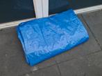 Blauw afdek zeil 3x4m, Ophalen of Verzenden, Zo goed als nieuw, 15 m² of meer, Zeil