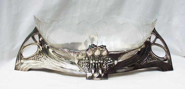 Grote Art Nouveau Jardinière - WMF., Antiek en Kunst, Antiek | Servies los, Ophalen of Verzenden