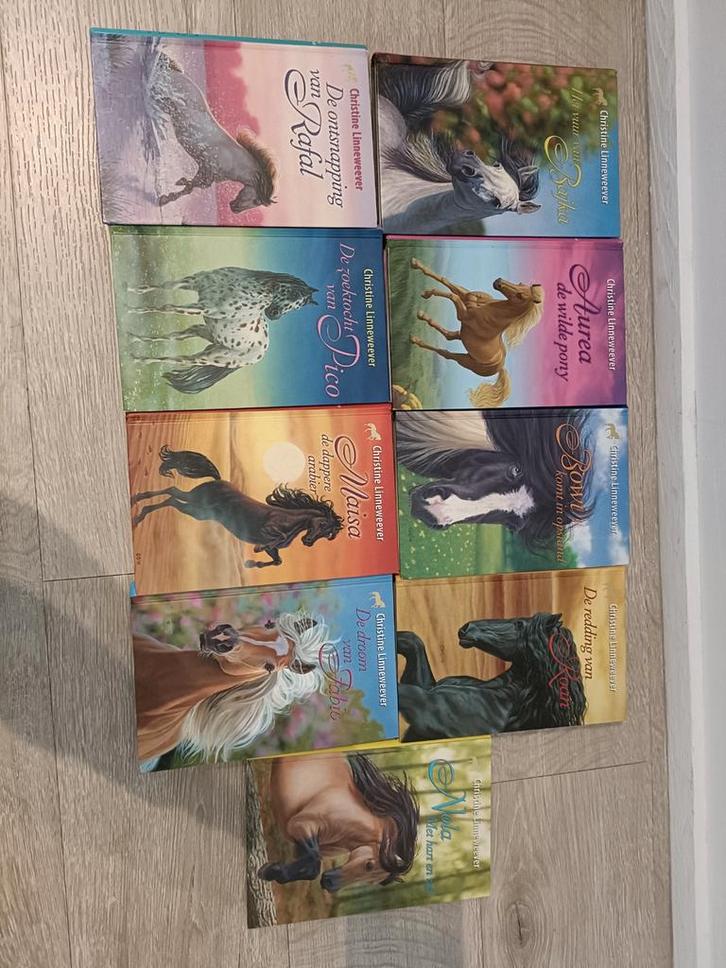 9 Boeken van Christine Linneweever - Paardenverhalen, Boeken, Kinderboeken | Jeugd | 10 tot 12 jaar, Ophalen of Verzenden