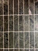 Tegels, Designtegels, Brick, green light, marmer, groen, Doe-het-zelf en Verbouw, Tegels, Ophalen, Wandtegels, Nieuw, Minder dan 20 cm